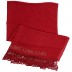 Designer Cotton Plain Women's Stole - Ruby Red